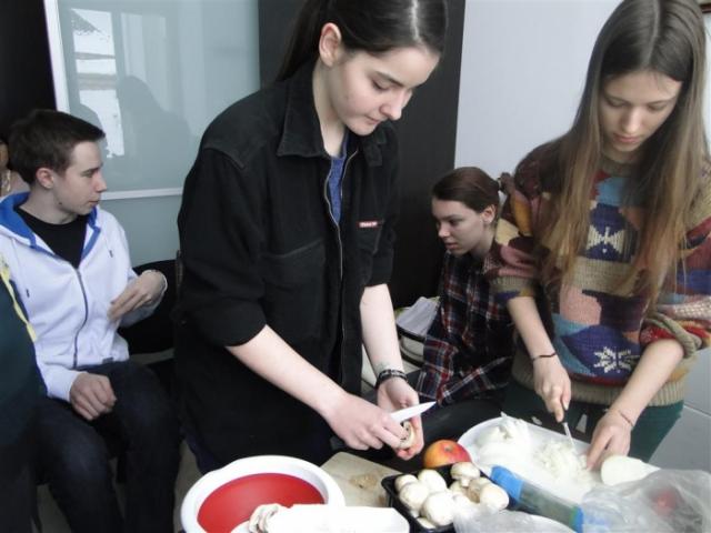 Гимназисты в гостях у РЦНК в Любляне